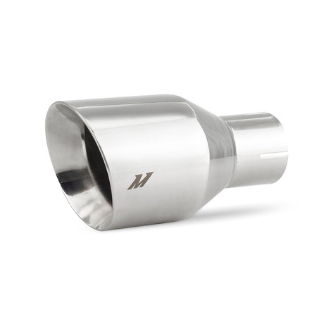 2.5in Double Wall Polished Exhaust Tip <br> Universal Fit