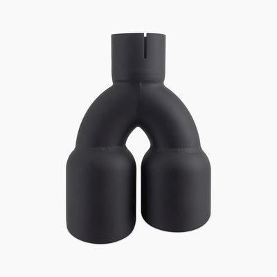 2.5in Dual Offset Exhaust Tip <br> 2.50in Inlet, 3.00in Outlet