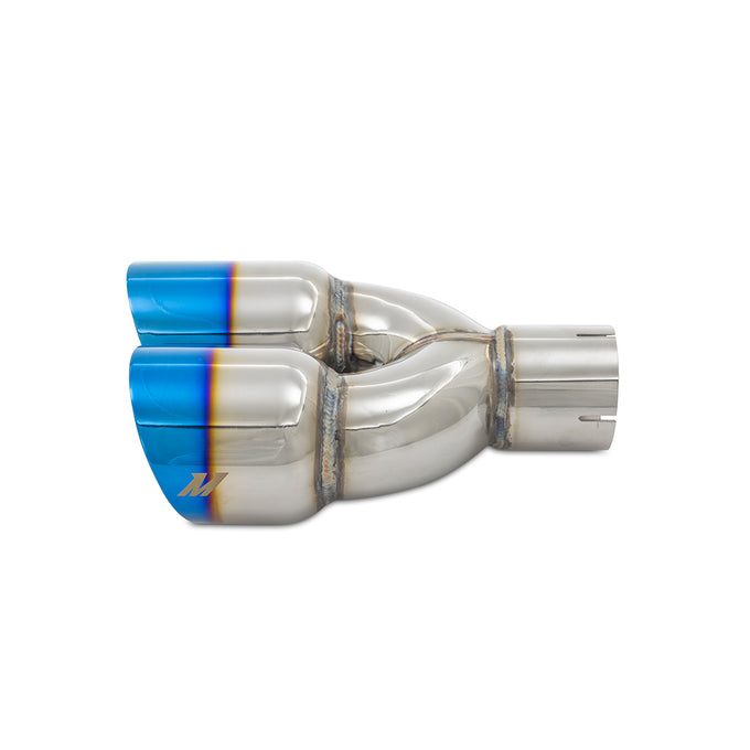 2.5in Dual Offset Exhaust Tip <br> 2.50in Inlet, 3.00in Outlet