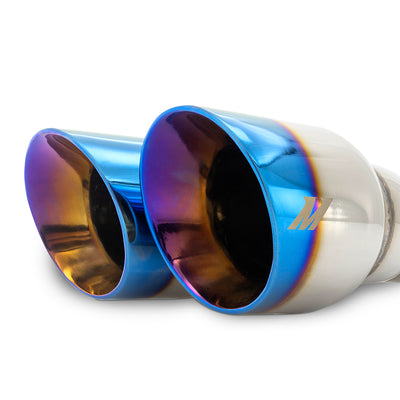 2.5in Dual Offset Exhaust Tip <br> 2.50in Inlet, 3.00in Outlet