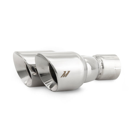 2.5in Dual Offset Exhaust Tip <br> 2.50in Inlet, 3.00in Outlet
