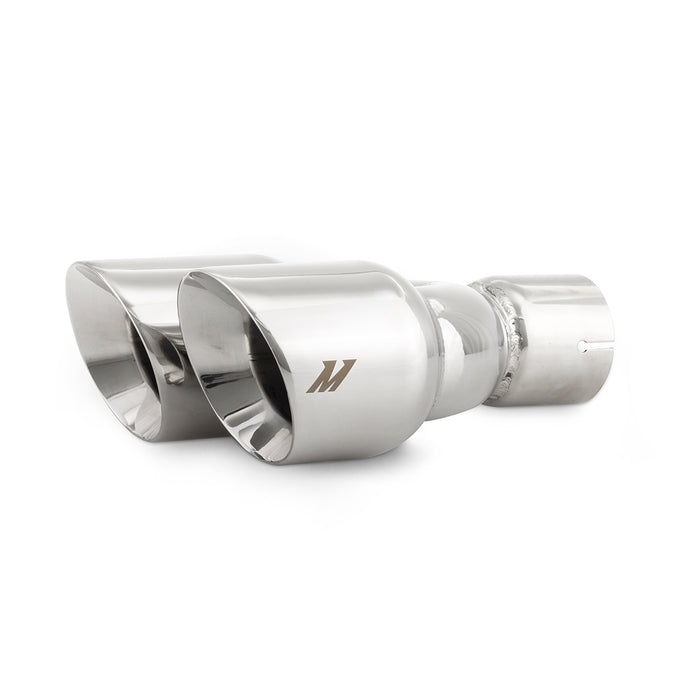 2.5in Dual Offset Exhaust Tip <br> 2.50in Inlet, 3.00in Outlet