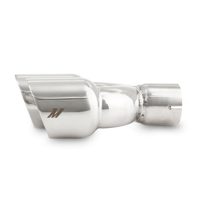2.5in Dual Offset Exhaust Tip <br> 2.50in Inlet, 3.00in Outlet