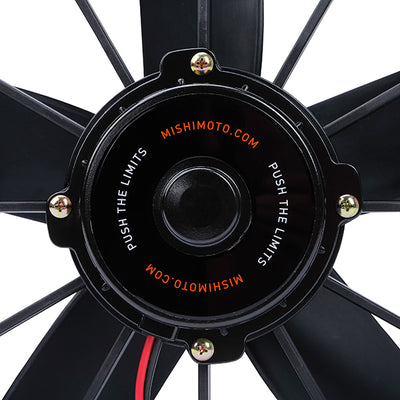 12 in Straight Blade Slim Electric Fan <br> RPM: 2000
