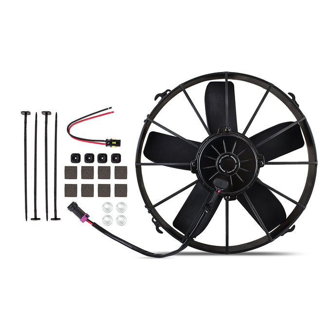 12 in High-Flow Race Line Electric Fan <br> RPM: 2800