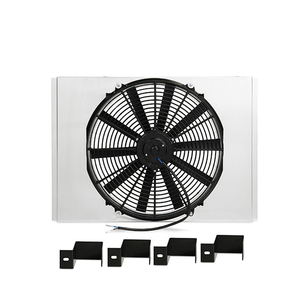 Performance Aluminum Fan Shroud w/ Controller <br> 60-71 Chevy GMC C/K Series, Pontiac Grand Prix