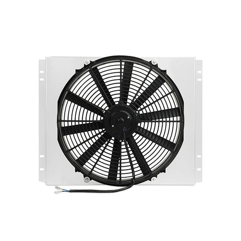 Performance Aluminum Fan Shroud w/Fan Controller <br> 67-70 Ford Mustang, Mercury Cougar