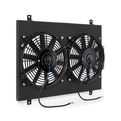 Performance Aluminum Radiator Fan Shroud Kit <br> 80-93 Ford Granada Mustang, Mercury Cougar