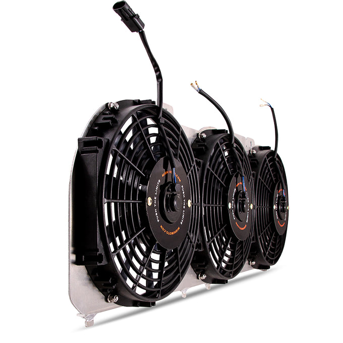 Performance Aluminum Fan Shroud w/ Controller <br> 87-01 Jeep Cherokee