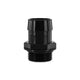 Black -16ORB to 1 1/4in. Hose Barb Aluminum Fitting <br> Universal Fit
