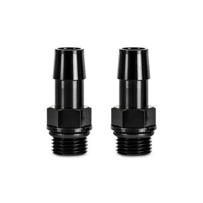 2pcs 16X1.5 TO 1/2in Hose Barb Aluminum Fittings <br> M16x1.5 to 1/2 in