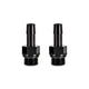 2pcs M16x1.5 3/8in Aluminum Catch Can Fitting <br> M16x1.5 to 3/8in