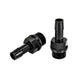 2pcs M16x1.5 3/8in Aluminum Catch Can Fitting <br> M16x1.5 to 3/8in
