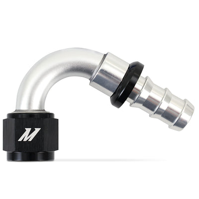 120-Degree Push Lock Fitting -10AN <br> Universal Fit