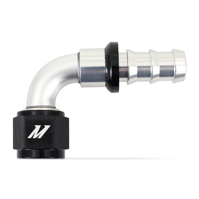 90 Degree Push Lock Fitting - 10AN <br> Universal Fit