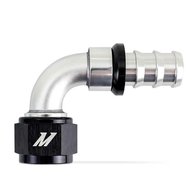 90-Degree Push Lock Fitting -12AN <br> Universal Fit