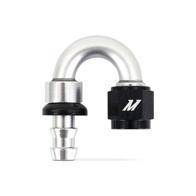 180 Degree Push Lock Fitting - 6AN <br> Universal Fit