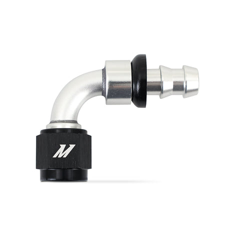 90 Degree Push Lock Fitting - 6AN <br> Universal Fit