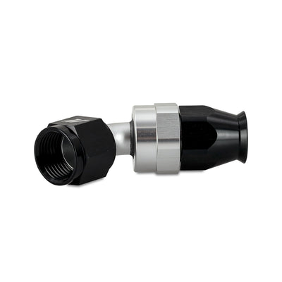 Aluminum PTFE -8AN 45 Degree Fitting <br> Universal Fit
