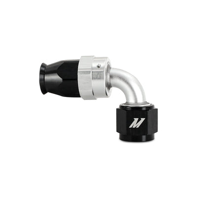 Aluminum PTFE -8AN 90 Degree Fitting <br> Universal Fit