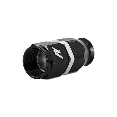 Aluminum PTFE -8AN Straight Fitting Black <br> Universal Fit