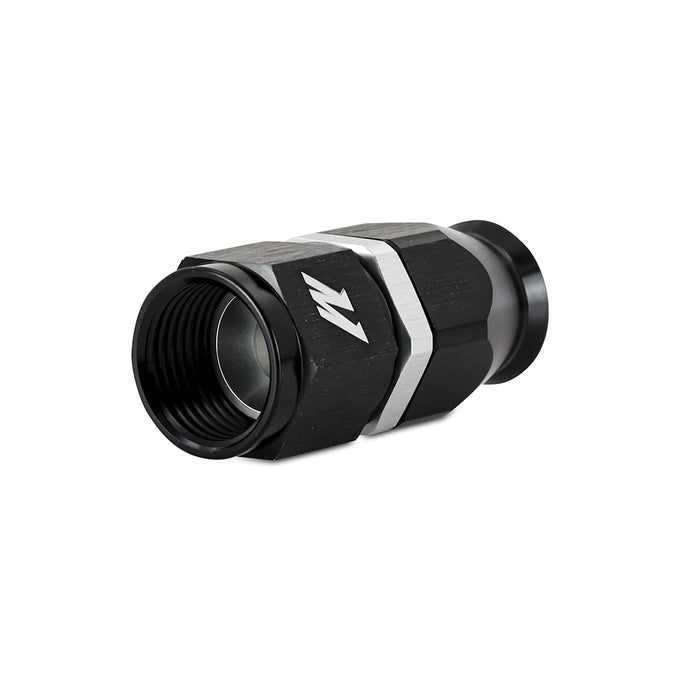 Aluminum PTFE -8AN Straight Fitting Black <br> Universal Fit