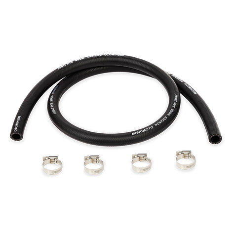 Universal Catch Can Hose w/ 4 Clamps <br> 1/2 inx 6ft