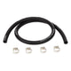 Universal Catch Can Hose w/ 4 Clamps <br> 3/8 in x 4ft