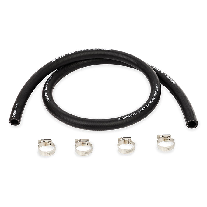 Universal Catch Can Hose w/ 4 Clamps <br> 3/8 in x 6ft