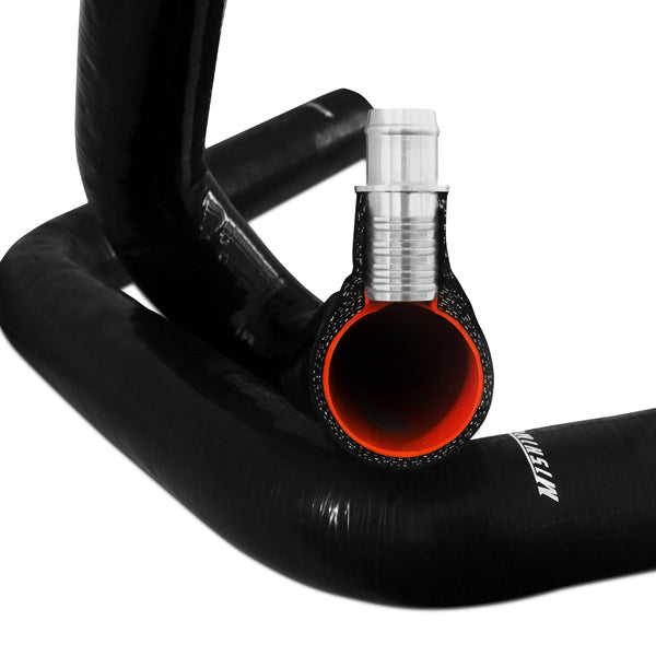 Silicone Coolant Hose Kit, Black <br> 96-99 Chevy C/K Suburban 1500 2500 3500