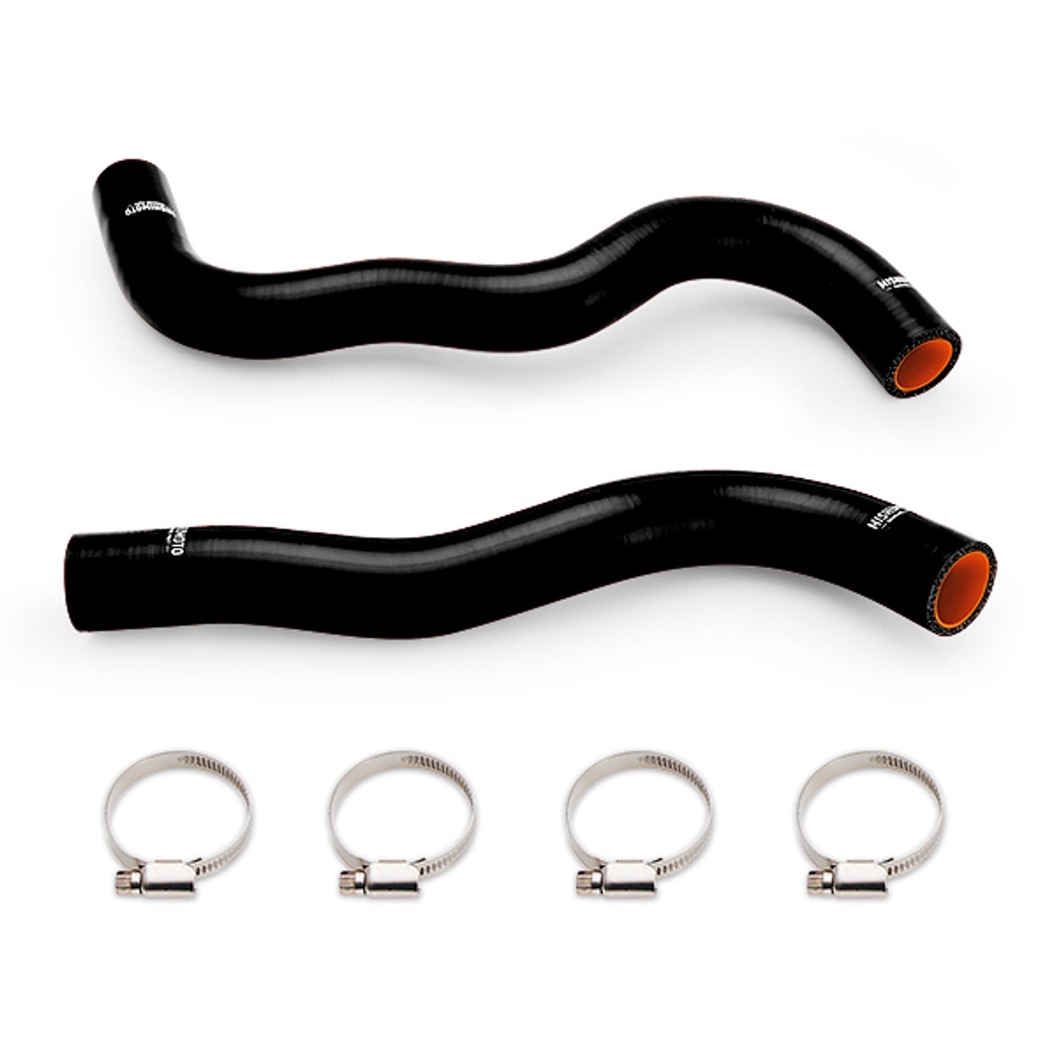 Silicone Coolant Hose Kit, Black <br> 16-21 Honda Civic