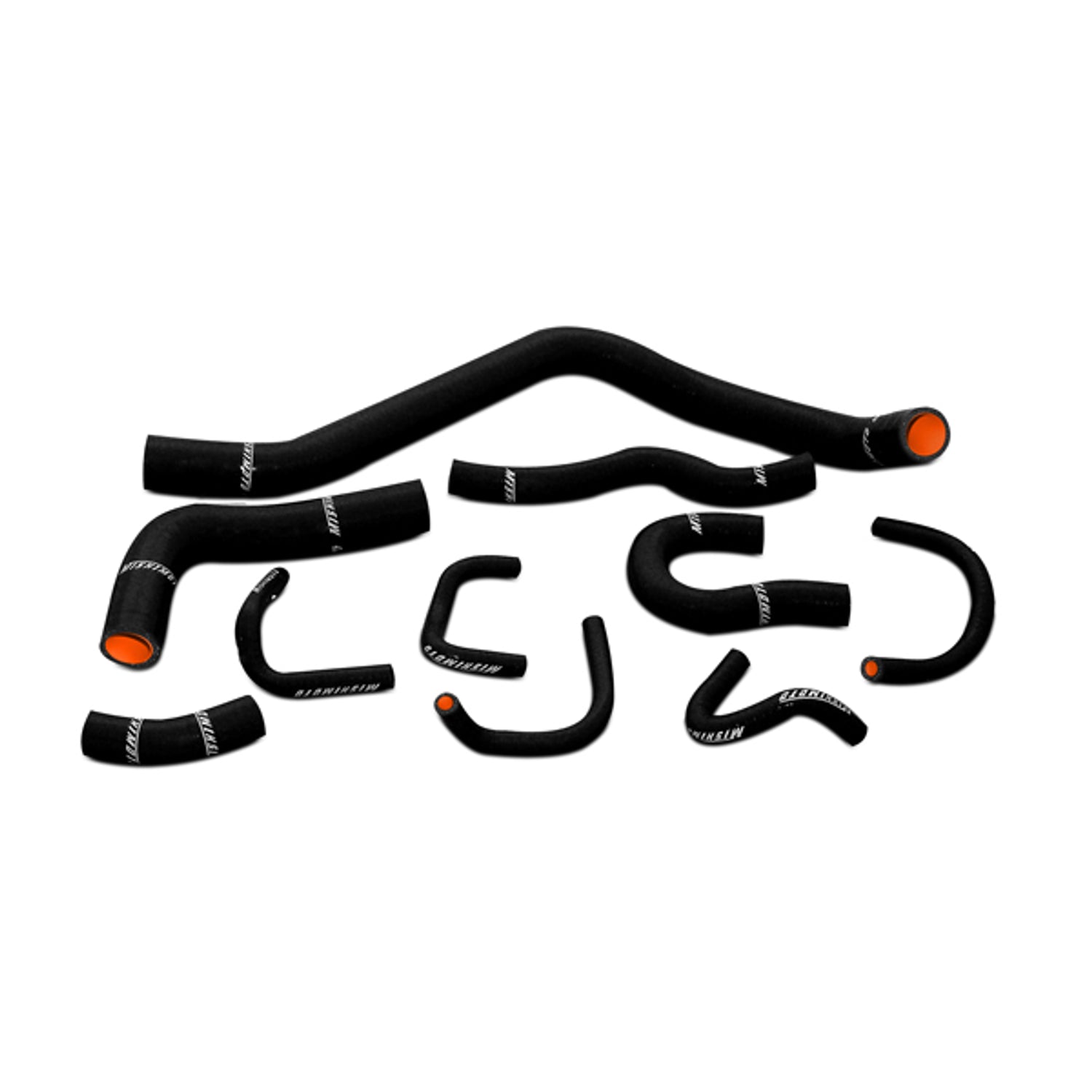 Silicone Radiator Hose Kit, Black <br> 88-91 Honda Civic CRX