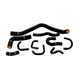 Silicone Radiator Hose Kit, Black <br> 88-91 Honda Civic CRX