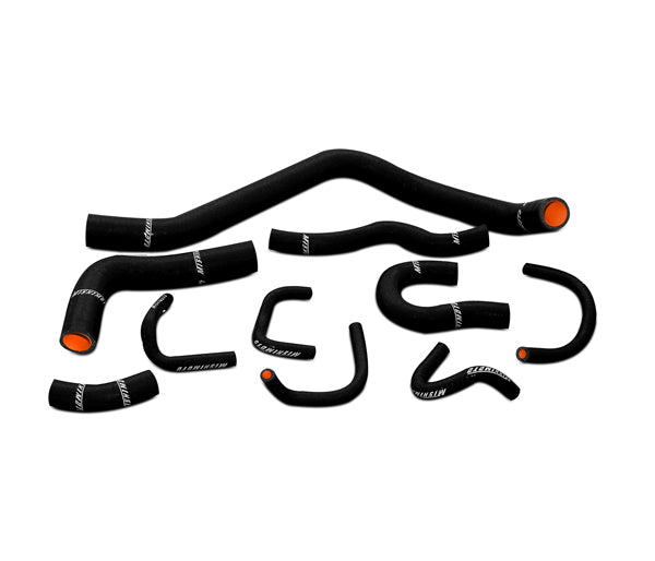 Silicone Radiator Hose Kit, Black <br> 88-91 Honda Civic CRX