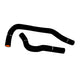 Silicone Radiator Hose Kit, Black <br> 92-00 Honda Civic, 93-97 Civic del Sol