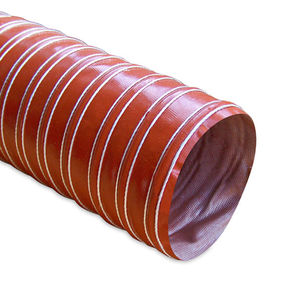 3 in x 12 ft Heat Resistant Silicone Ducting <br> 3 in x 12 ft