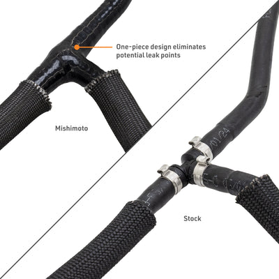Silicone Coolant Overflow Hose <br> 15-16 Ford F-250-550 Super Duty 6.7L
