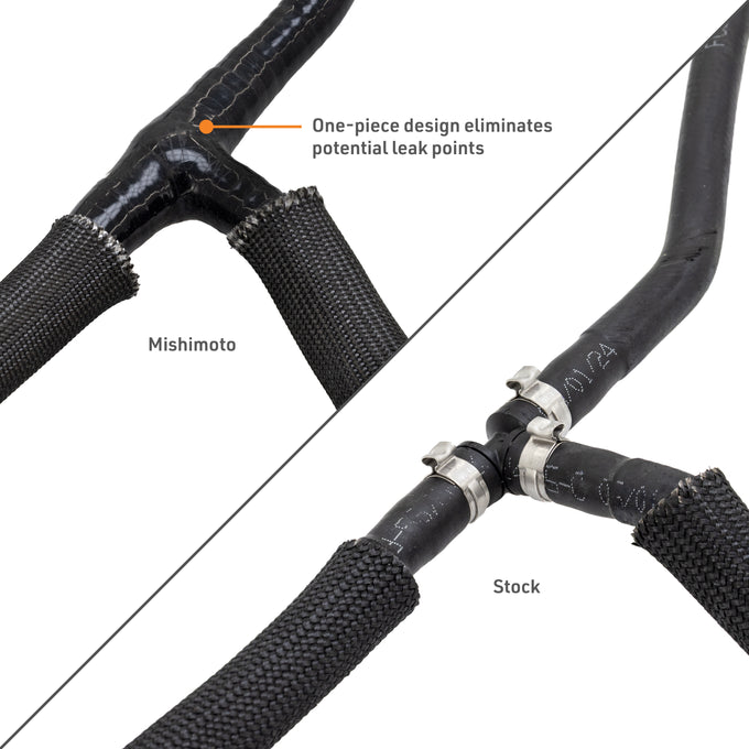 Silicone Coolant Overflow Hose <br> 15-16 Ford F-250-550 Super Duty 6.7L