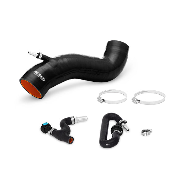 Black Silicone Induction Hose Kit <br> 16-19 Ford Fiesta 1.6L
