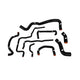 Silicone Hose Kit, Black <br> 00-05 Volkswagen Golf