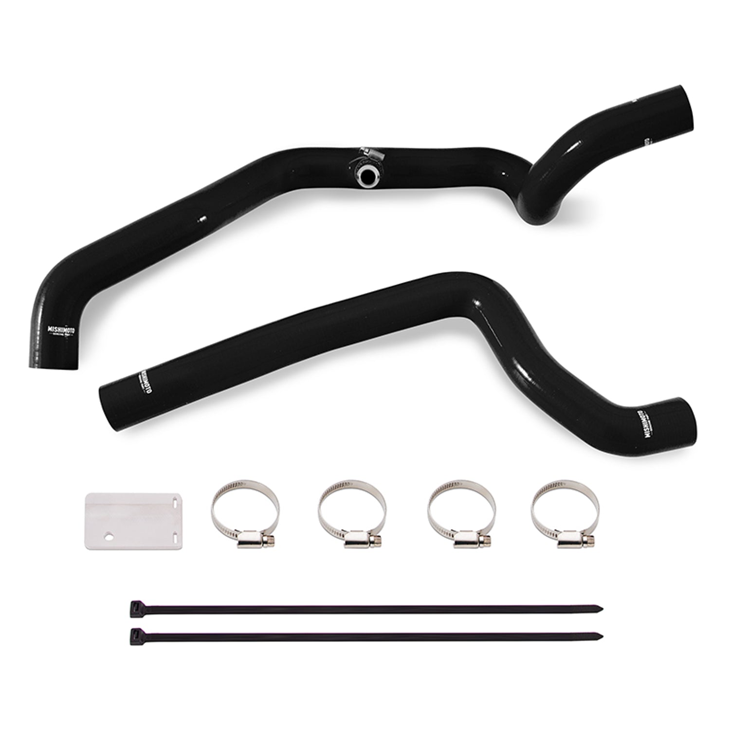 Silicone Coolant Hose Kit, Black <br> 18-21 Jeep Wrangler