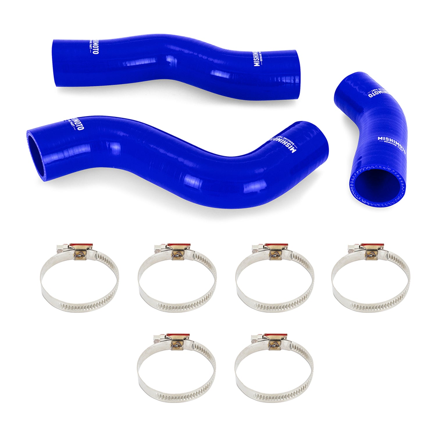 Silicone Radiator Hose Kit, Blue <br> 93-97 Toyota Land Cruiser