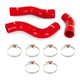 Silicone Radiator Hose Kit, Red <br> 93-97 Toyota Land Cruiser