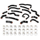 Silicone Heater Hose Kit, Black <br> 98-02 Toyota Land Cruiser