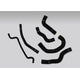 Silicone Radiator Hose Kit, Black <br> 05-06 Ford Mustang