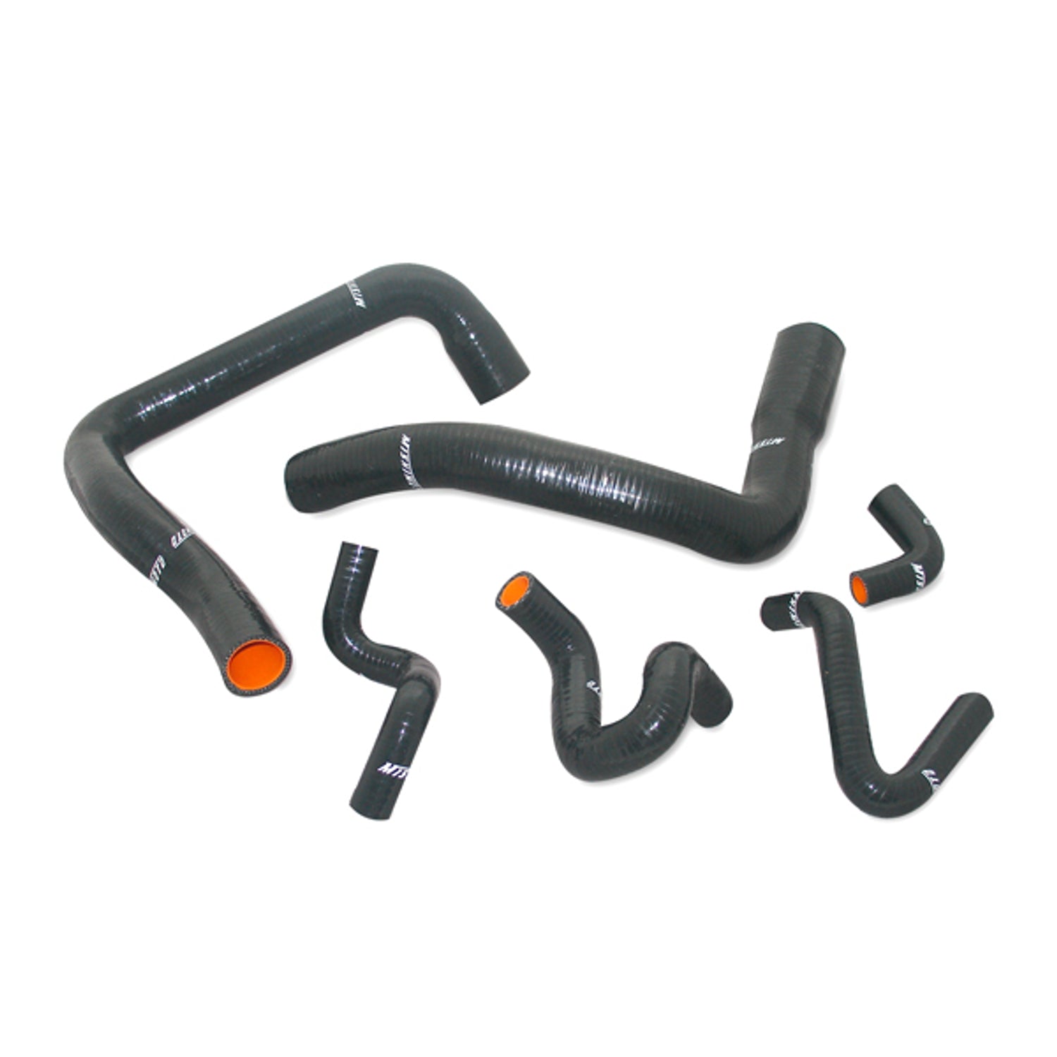 Silicone Radiator Hose Kit, Black <br> 86-93 Ford Mustang