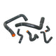 Silicone Radiator Hose Kit, Black <br> 86-93 Ford Mustang