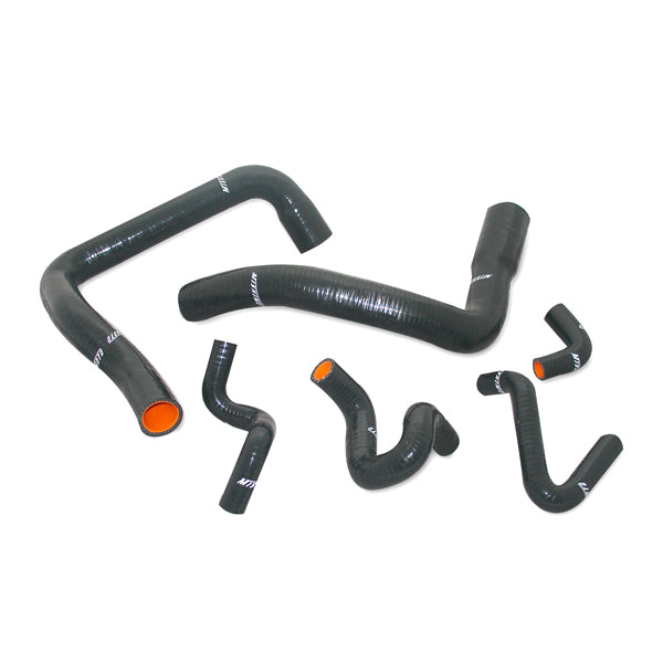 Silicone Radiator Hose Kit, Black <br> 86-93 Ford Mustang