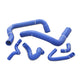 Silicone Radiator Hose Kit, Blue <br> 86-93 Ford Mustang
