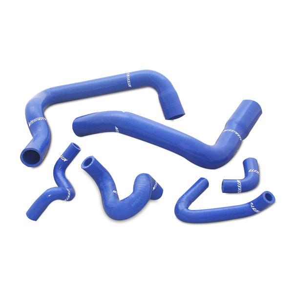 Silicone Radiator Hose Kit, Blue <br> 86-93 Ford Mustang
